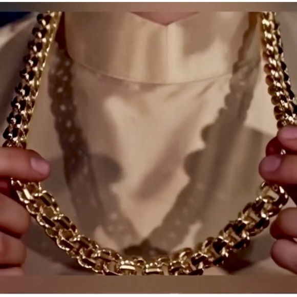 Bismark 25”/8mm Chain  gold plated 18K  NWOT - Picture 4 of 16